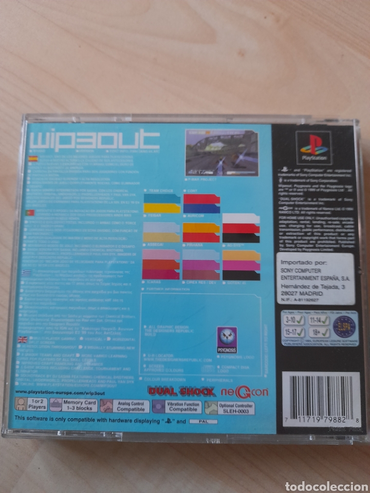 Videojuegos y consolas: Wipeout. Play Station - Foto 2