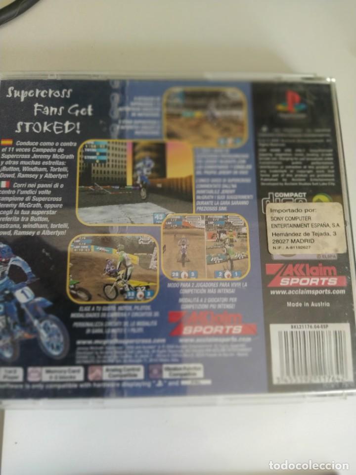 Hi gaming friends, the other day I remembered a game that brought me so much fun back in the day. Jeremy McGrath Supercross 98 on the Playstation 1. 🏍️ The game was