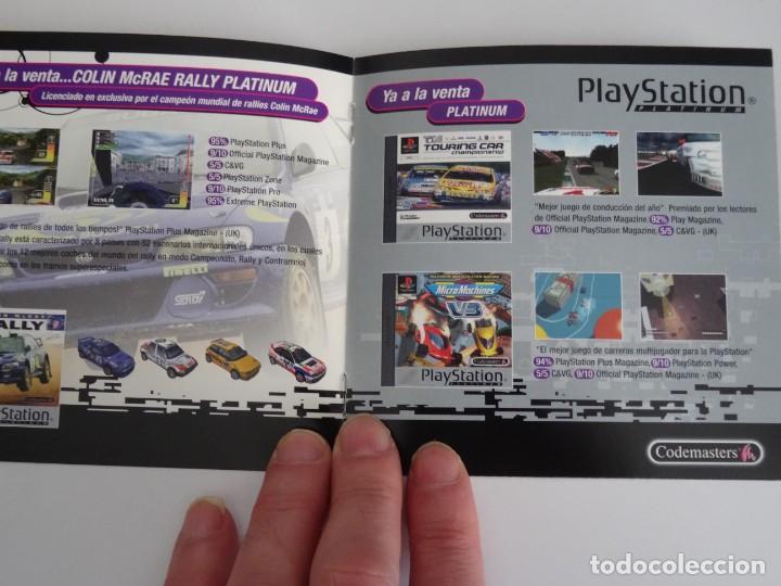 Videojuegos y consolas: PLAY STATION 1 PS1 - Cat&aacute;logo CODEMASTERS Presenta... Ed. Espa&ntilde;ol - Foto 3