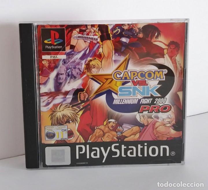 Videojuegos y consolas: CAPCOM VS SNK 2000 PRO PAL PLAYSTATION COMPLETO - Foto 1