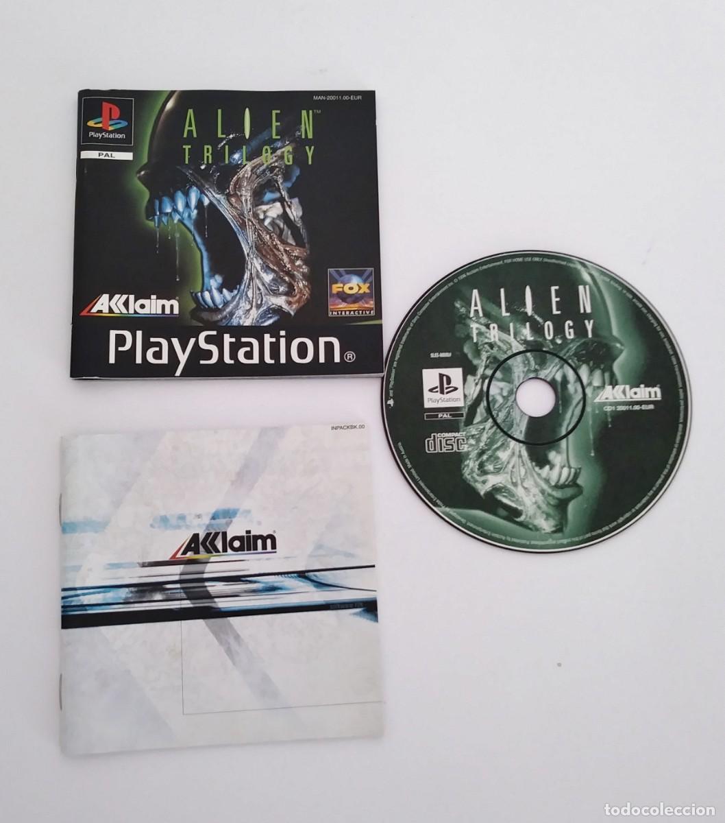 Videojuegos y consolas: ALIEN TRILOGY PS1 PAL COMPLETO - Foto 12