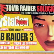 Videojuegos y Consolas: TOMB RAIDER SOLUCIONES 1, 2 Y 3 - AÑO 1996. Lote 371437106