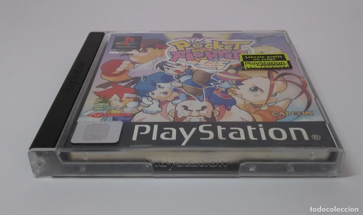 Videojuegos y consolas: POCKET FIGHTER PS1 PAL COMPLETO - Foto 5