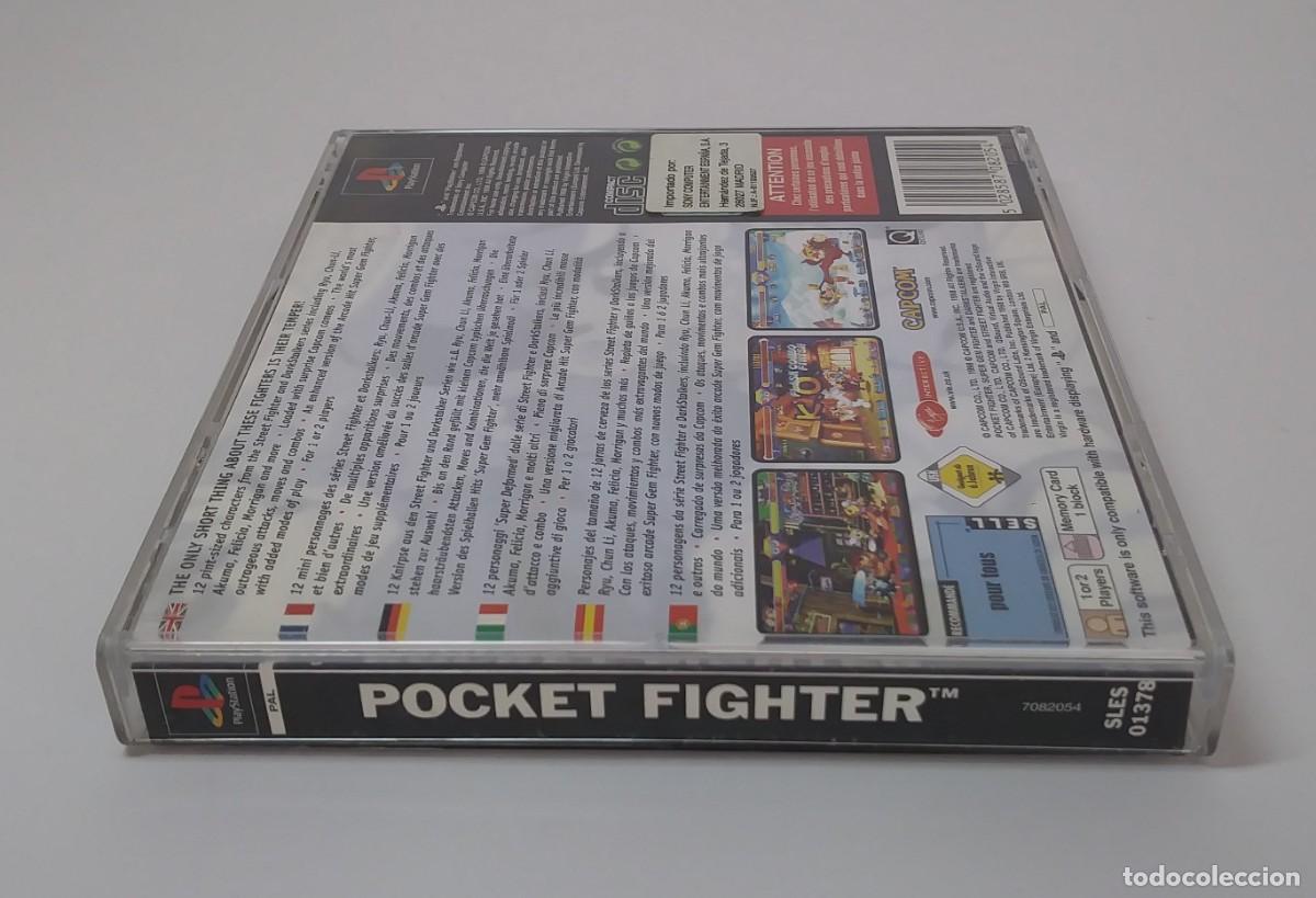 Videojuegos y consolas: POCKET FIGHTER PS1 PAL COMPLETO - Foto 8