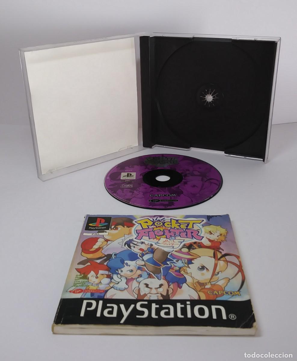 Videojuegos y consolas: POCKET FIGHTER PS1 PAL COMPLETO - Foto 9