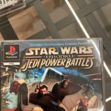 Videojuegos y Consolas: STAR WARS JEDI POWER BATTLES - PLAYSTATION 1 - COMPLETO. Lote 382310834