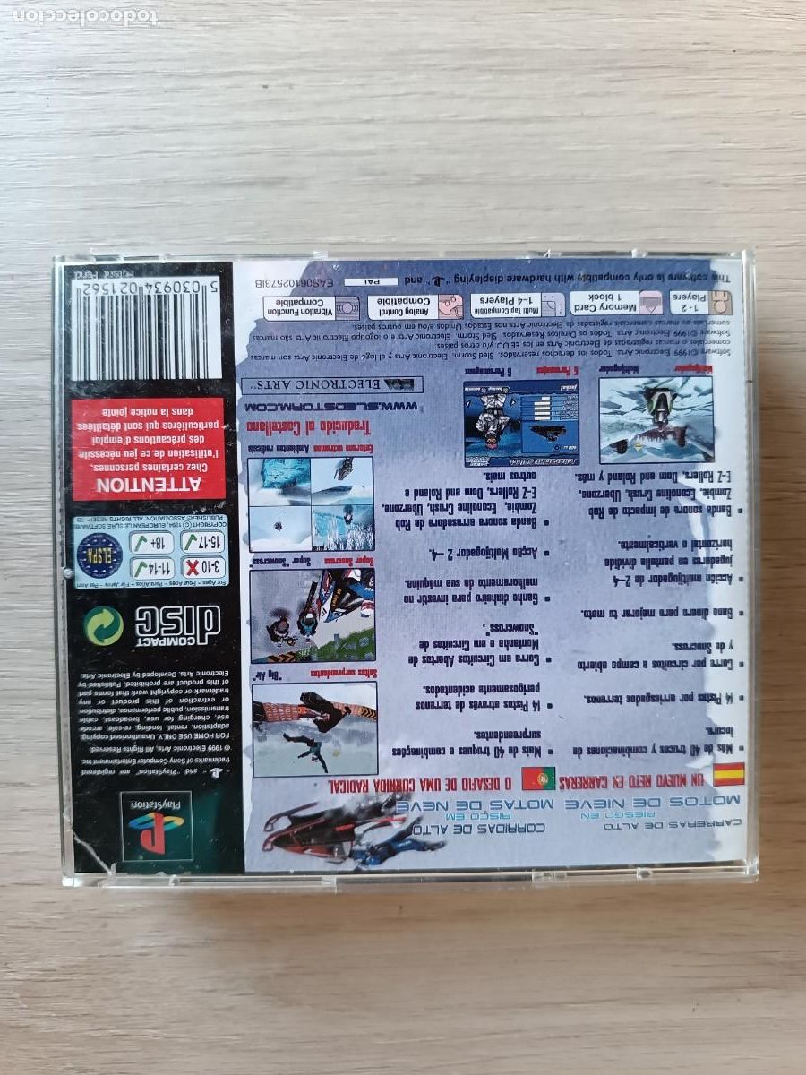 Videojuegos y consolas: Sled Storm PlayStation 1 - Foto 5