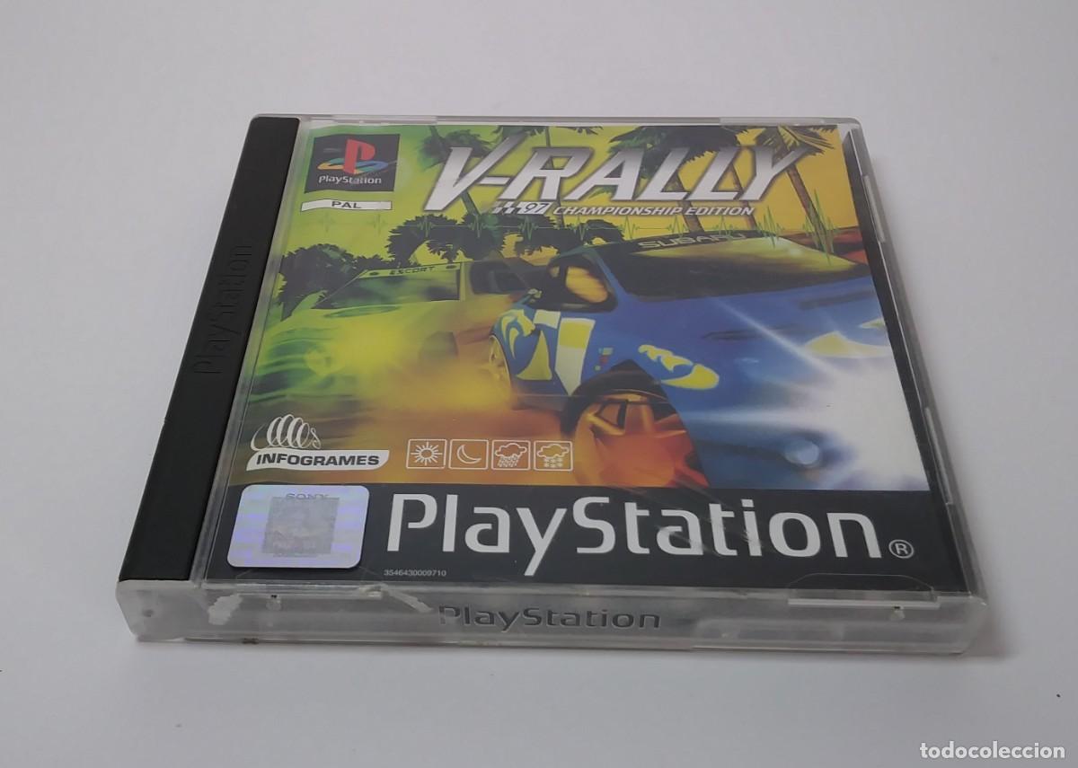 Videojuegos y consolas: V-RALLY PS1 PAL COMPLETO - Foto 4