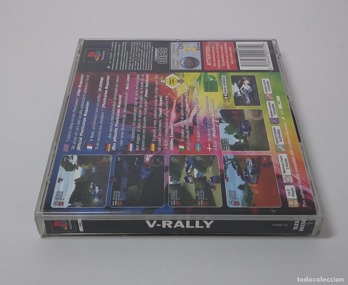 Videojuegos y consolas: V-RALLY PS1 PAL COMPLETO - Foto 8