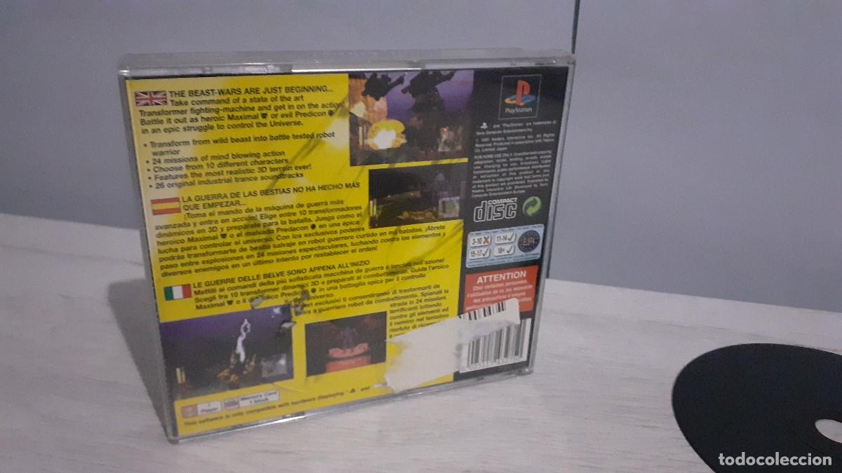Videojuegos y consolas: PS1 Beast wars transformers. Completo. - Foto 6