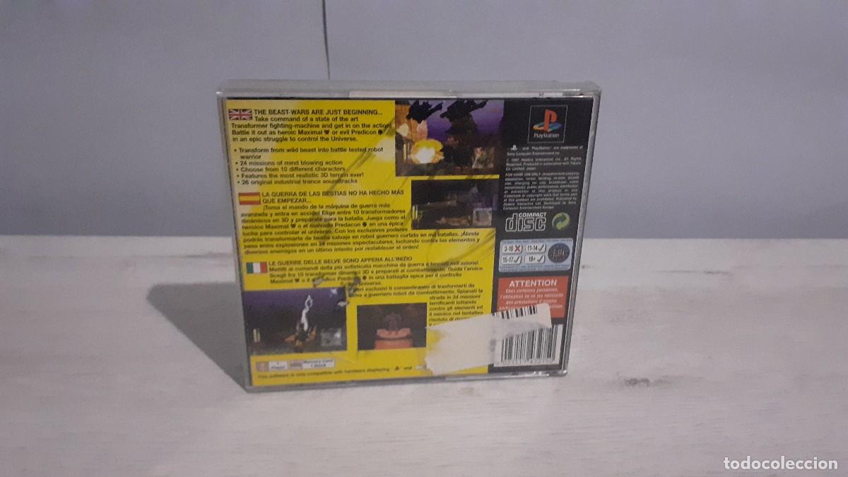 Videojuegos y consolas: PS1 Beast wars transformers. Completo. - Foto 11