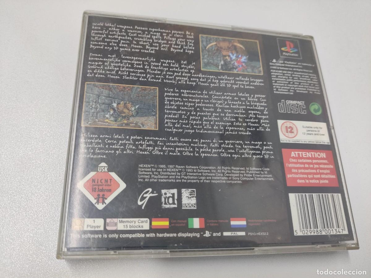 Videojuegos y consolas: HEXEN. PlayStation 1 - Foto 2