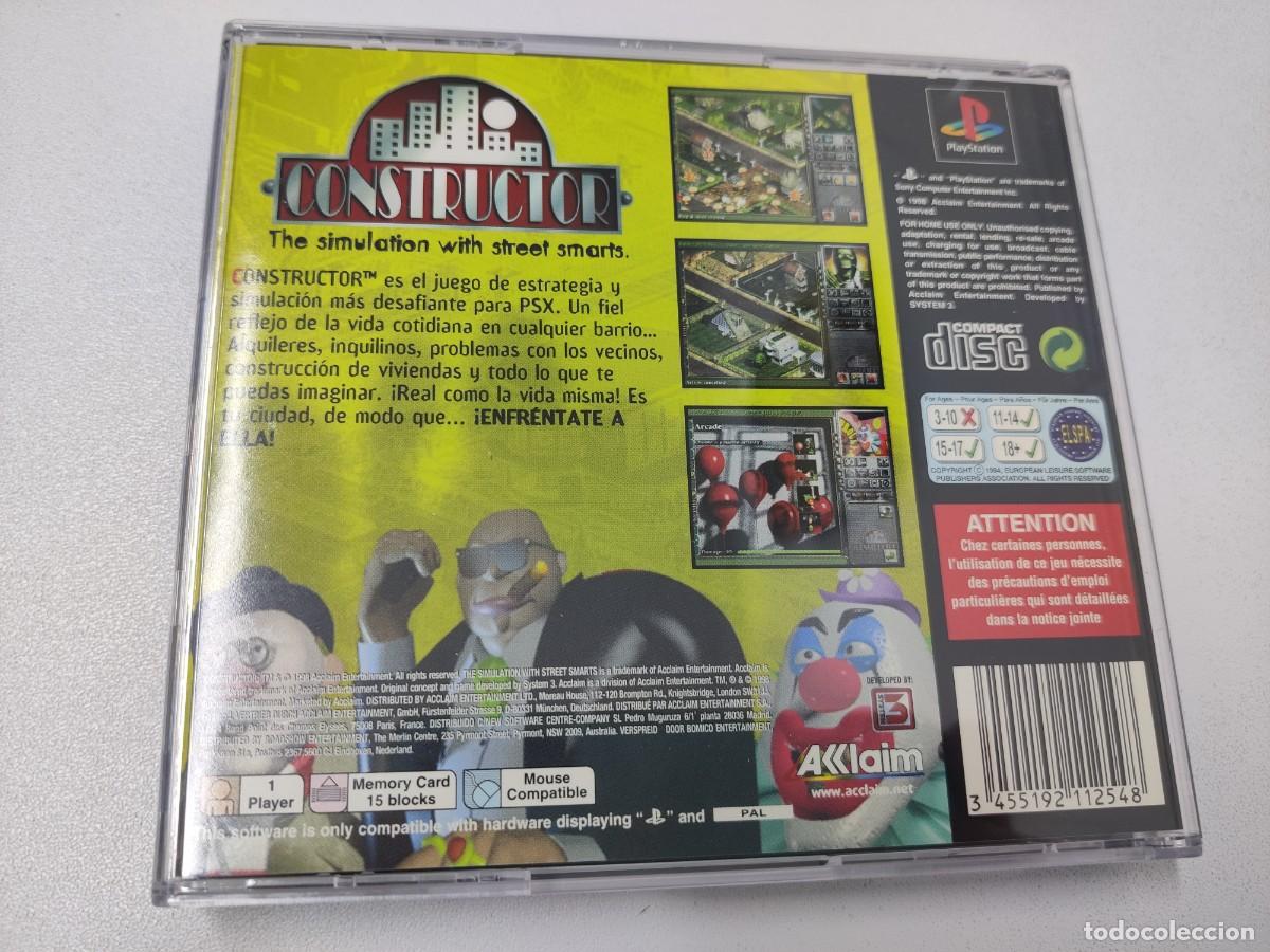 Videojuegos y consolas: CONSTRUCTOR . Playstation 1 - Foto 2