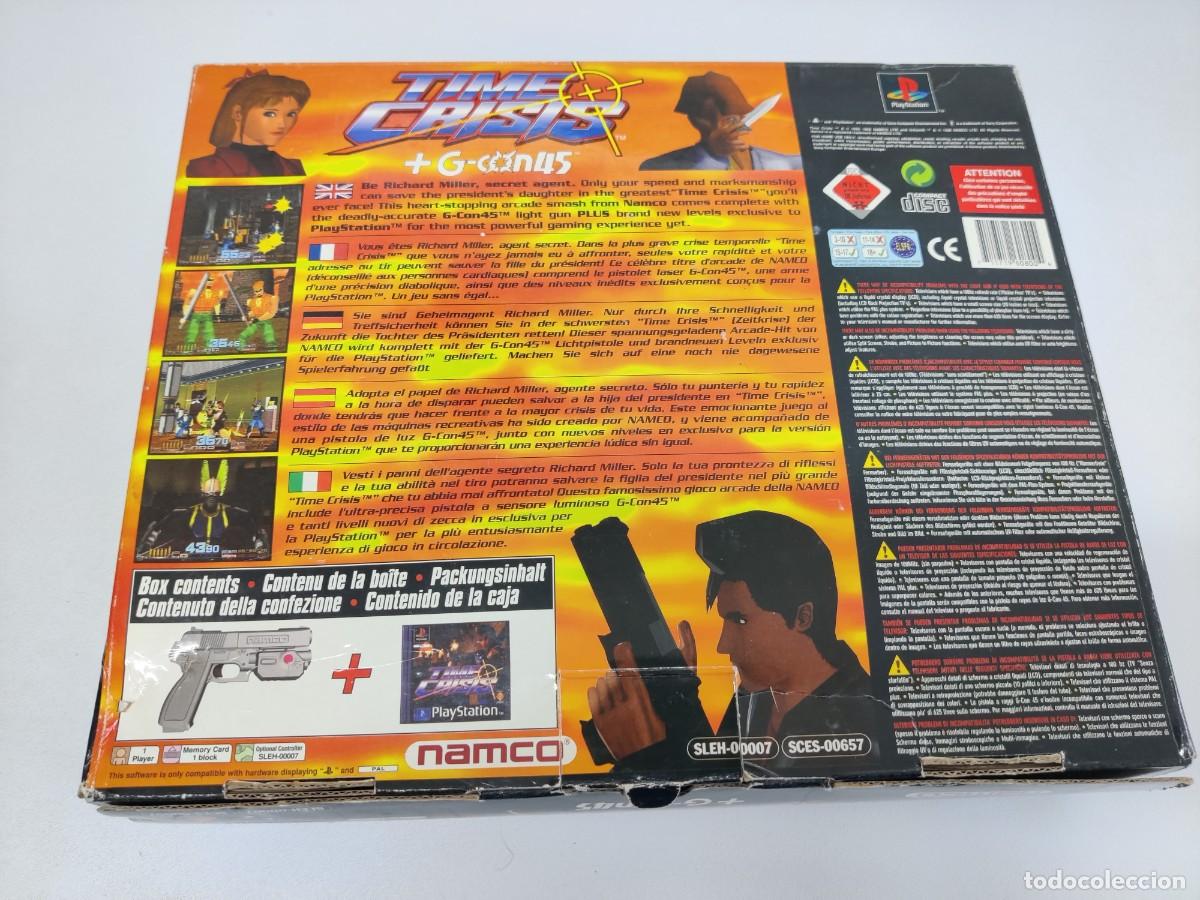 Videojuegos y consolas: TIME CRISIS + G-CON 45 . Con Caja - Foto 2