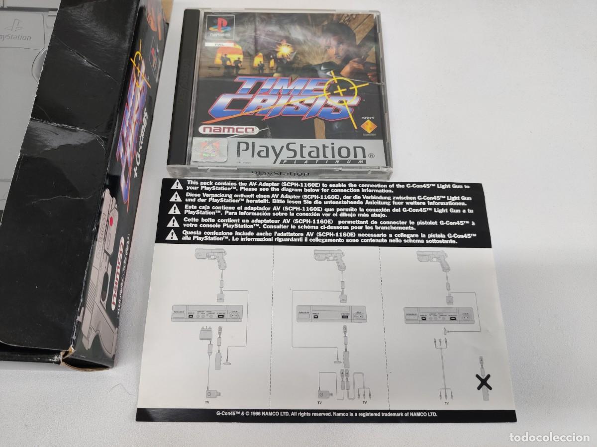 Videojuegos y consolas: TIME CRISIS + G-CON 45 . Con Caja - Foto 11
