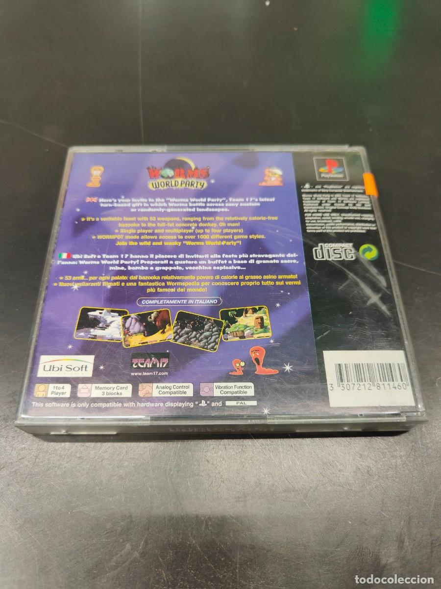 Videojuegos y consolas: WORMS World Party Sony PS1 - Foto 2