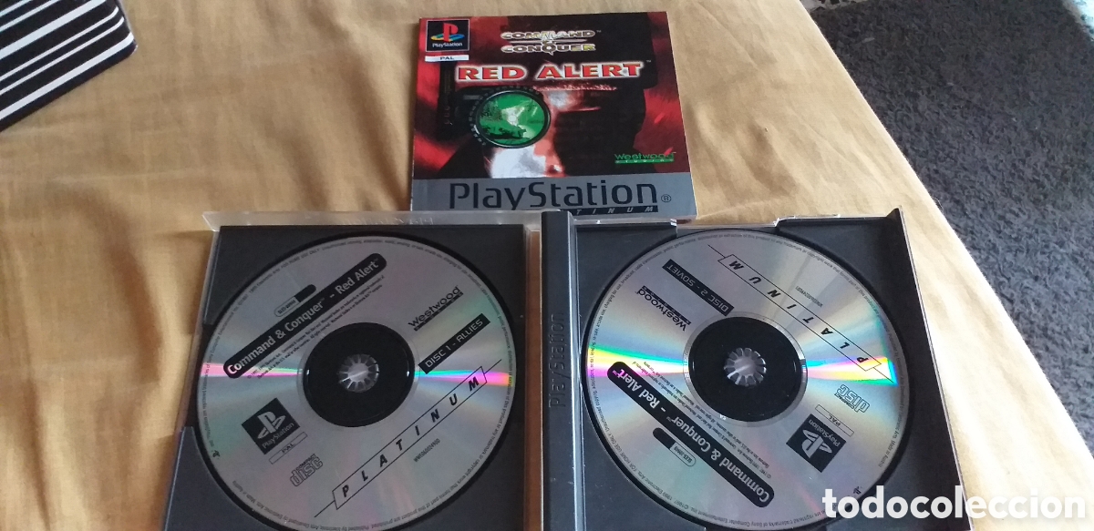 Videojuegos y consolas: Juego PS1 COMAND & CONQUER RED ALERT - Foto 1