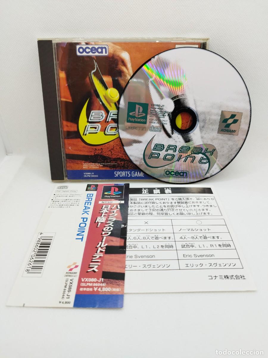 Videojuegos y consolas: Break Point Tennis PS1 NTSC-J - Foto 1