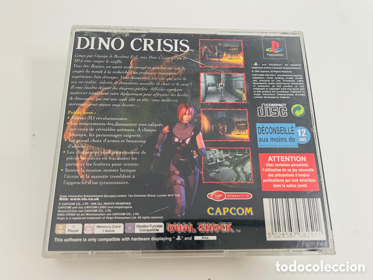 Videojuegos y consolas: Dino Crisis PlayStation - Foto 3
