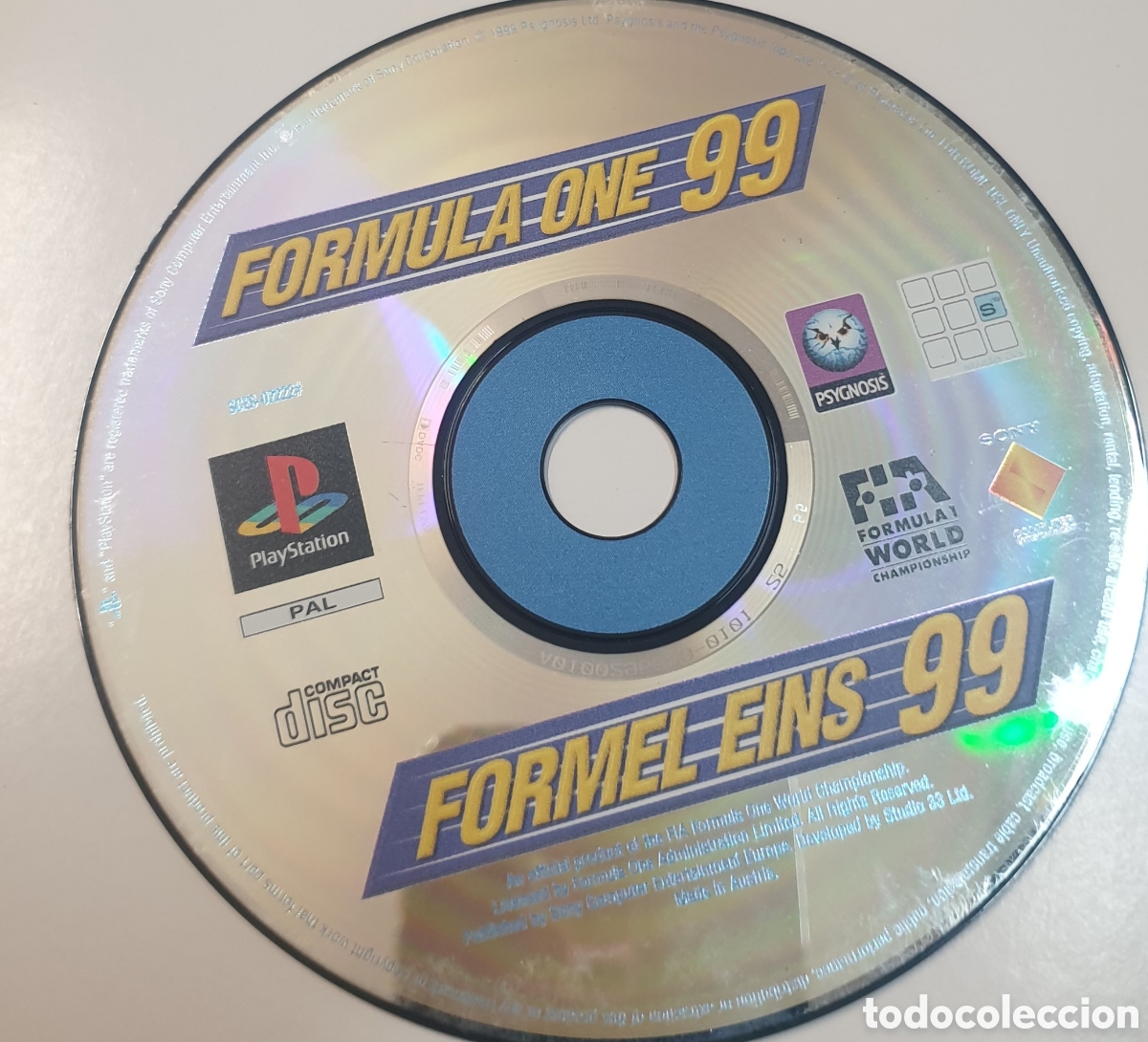 Videojuegos y consolas: Formula.one 99. Ps1. SOLO CD - Foto 1