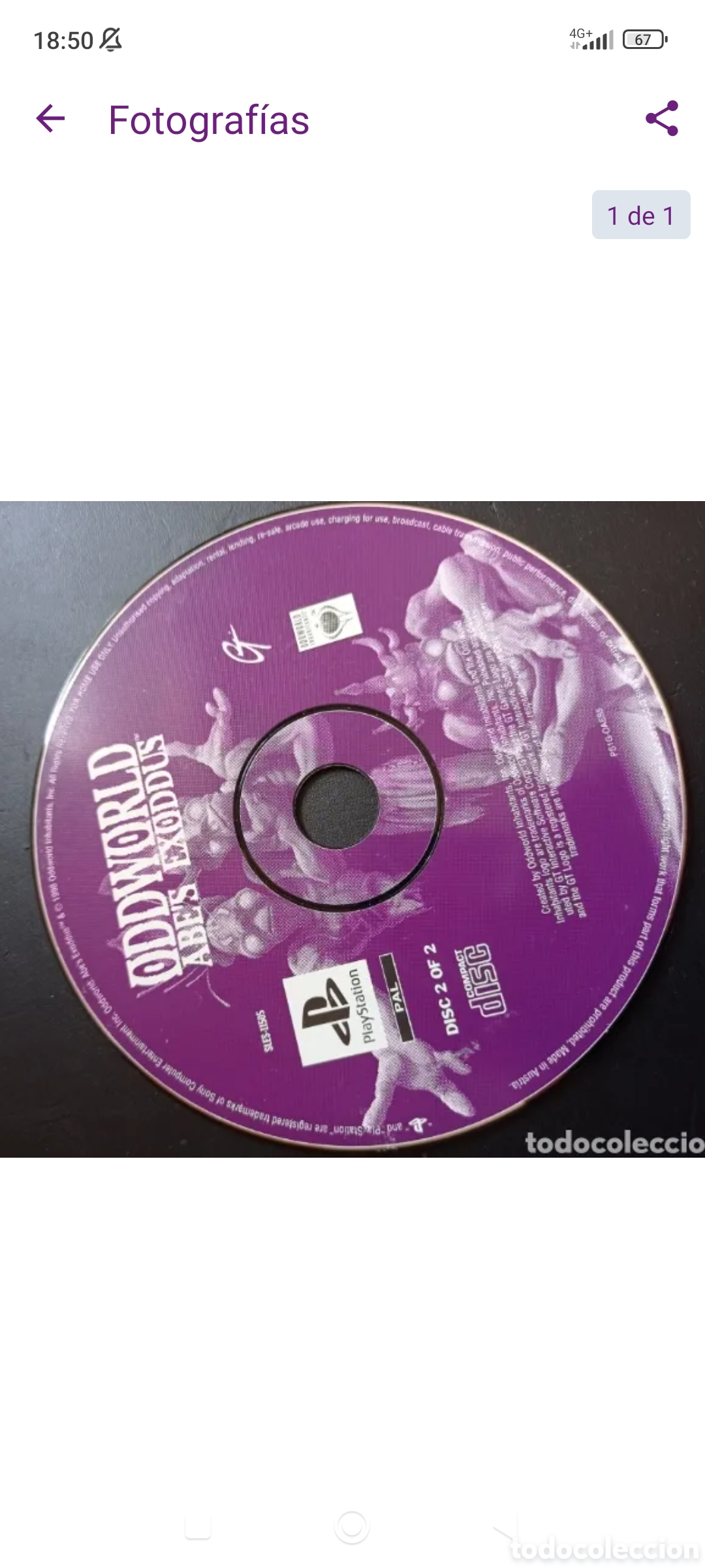 Videojuegos y consolas: CD 2 oddworld abe exoddus - Foto 1