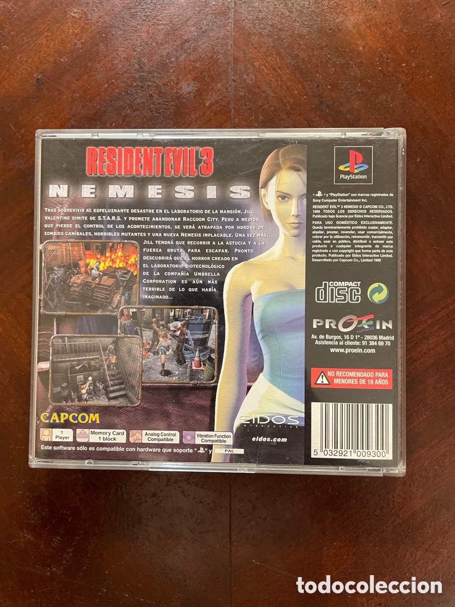 Videojuegos y consolas: Resident evil 3 nemesis - Foto 2