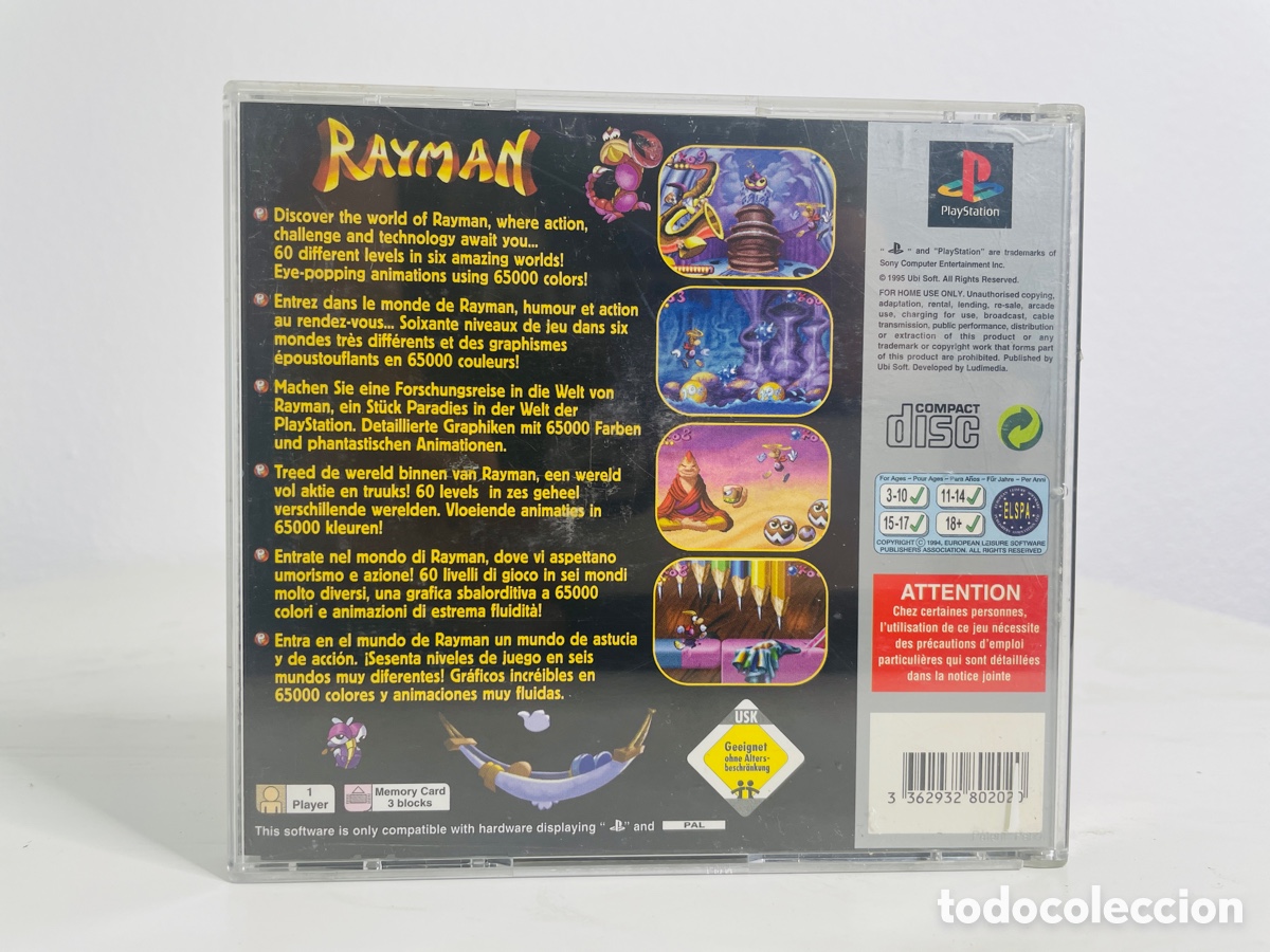Videojuegos y consolas: Rayman PlayStation - Foto 2