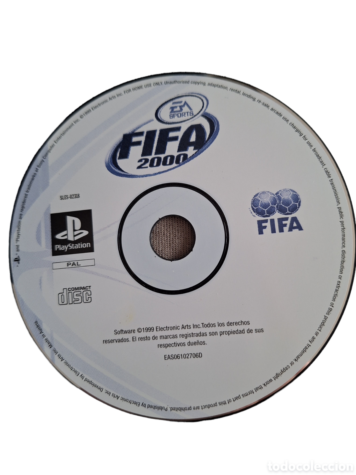 Videojuegos y consolas: SD1147 fifa 2000 SOLO DISCO - Foto 1