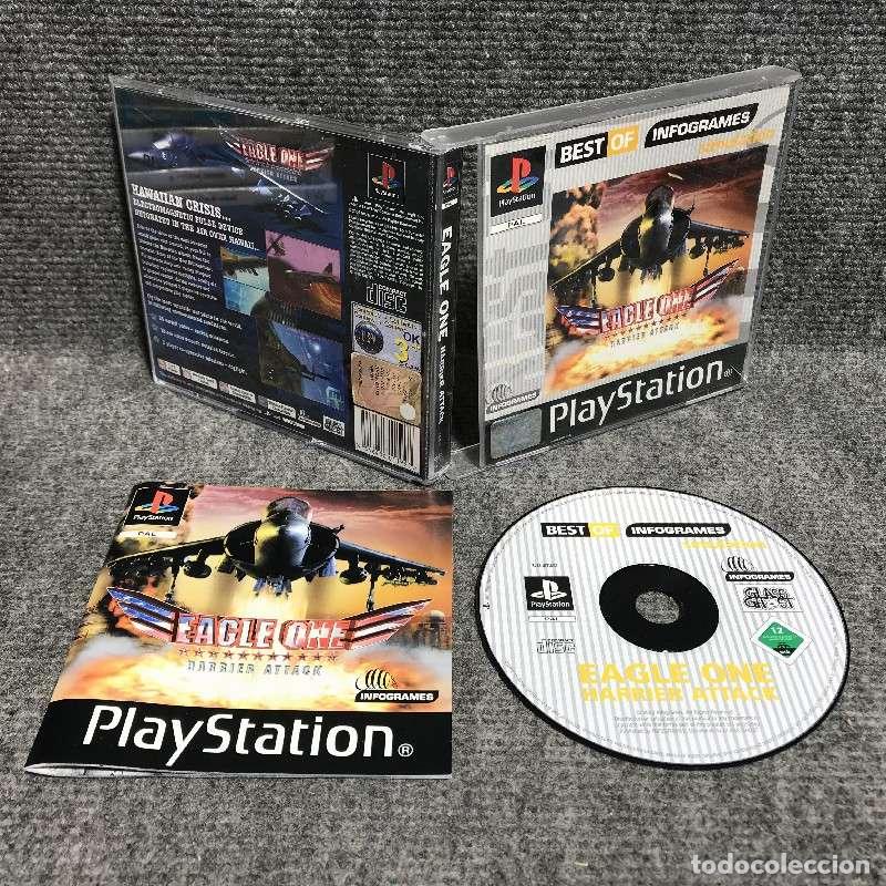 Videojuegos y consolas: EAGLE ONE HARRIER ATTACK SONY PLAYSTATION PS1 - Foto 1