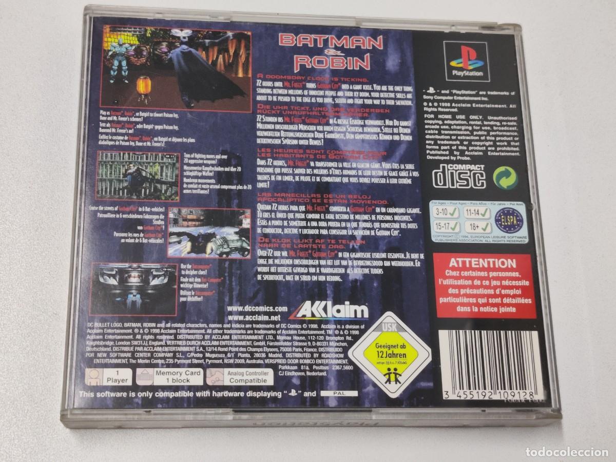 Videojuegos y consolas: BATMAN & ROBIN - Foto 2