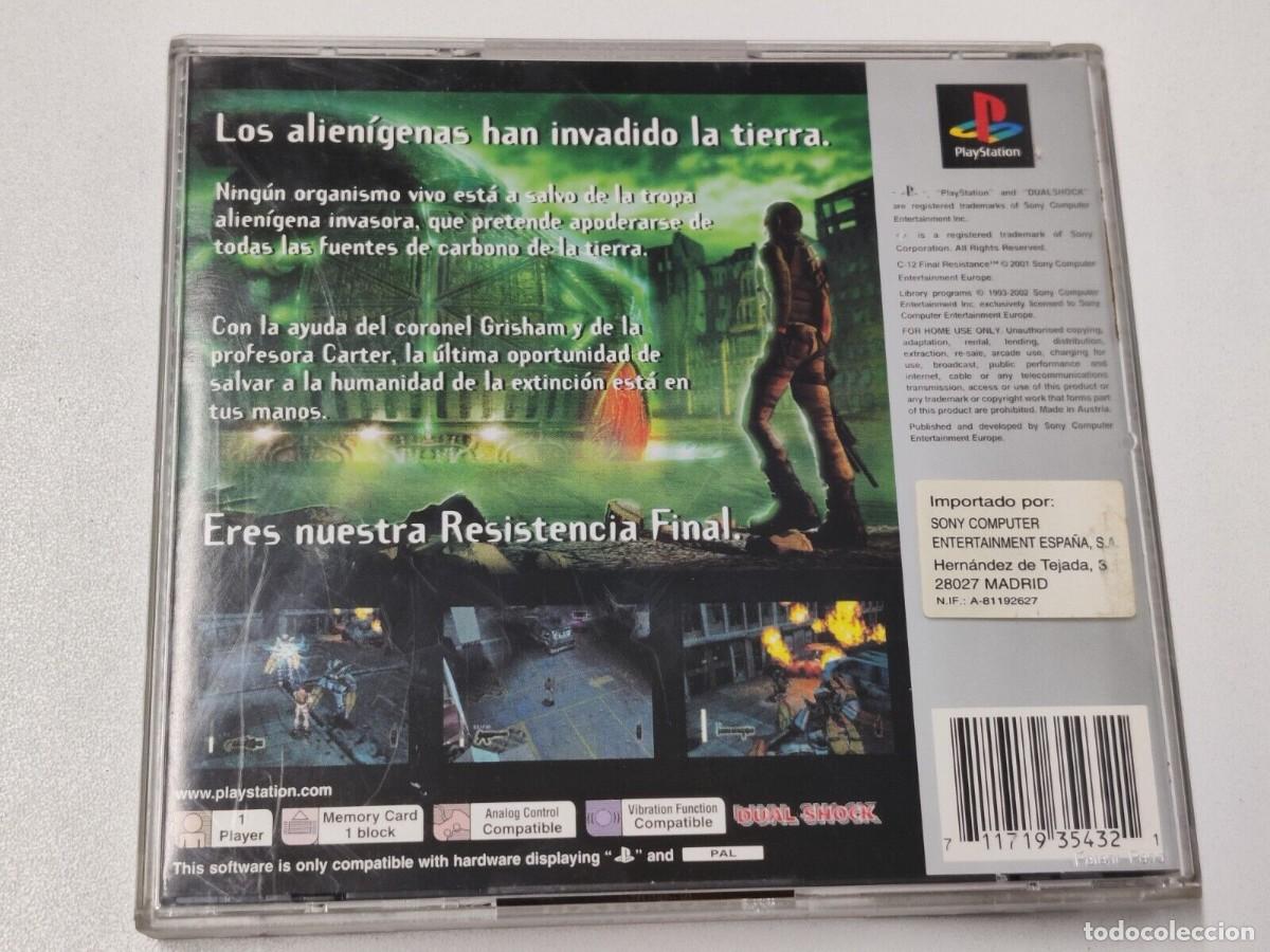 Videojuegos y consolas: C-12 RESISTENCIAL FINAL FINAL RESISTANCE - Foto 3