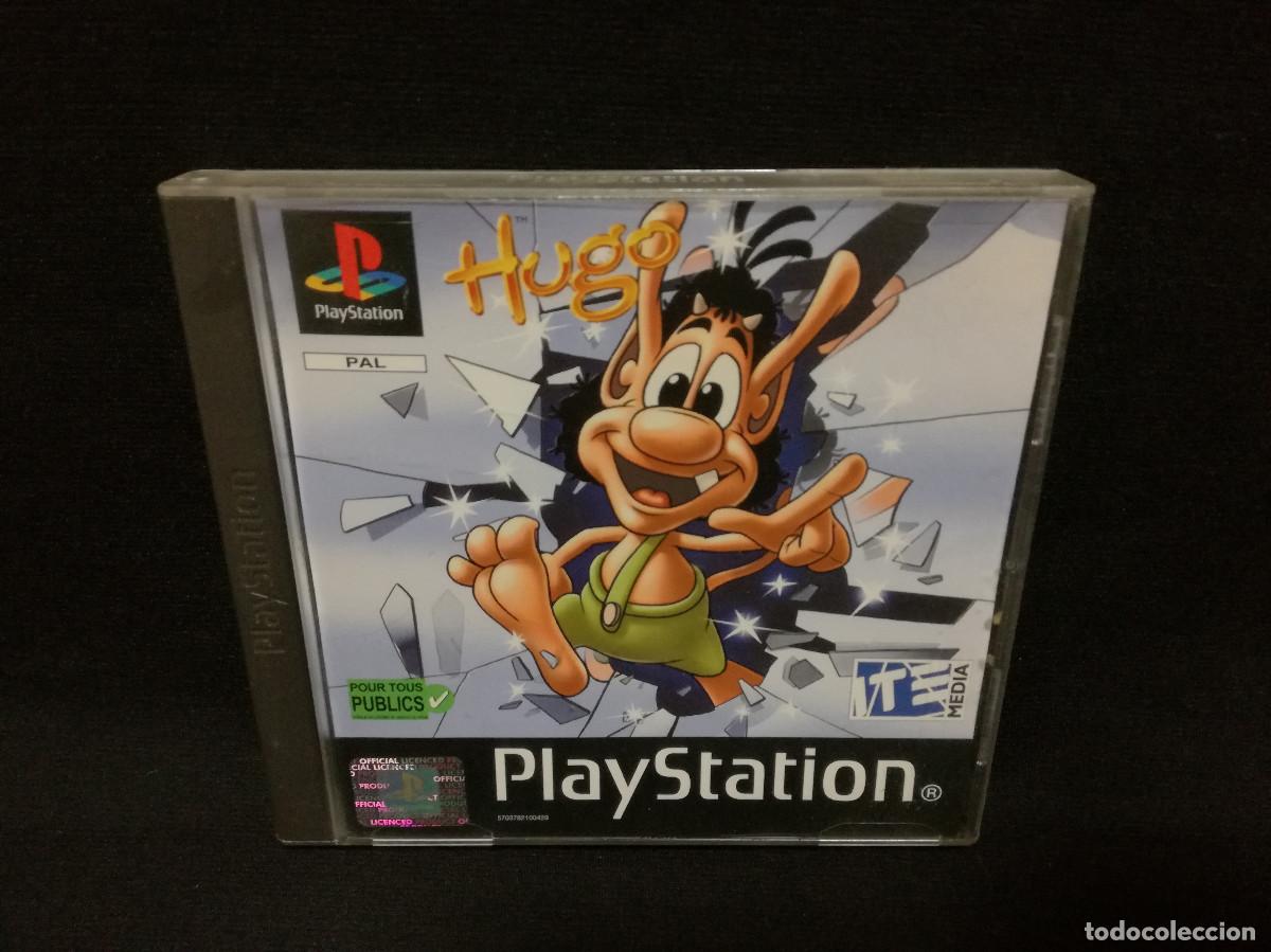 Jeu PS1 : Hugo - Maudit Diamant Noir - Version PAL-FR Complète (bon état)