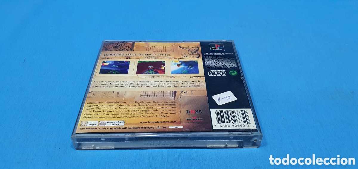 Videojuegos y consolas: SPIDER. 1997. DEUTSCH. PLAYSTATION - Foto 2