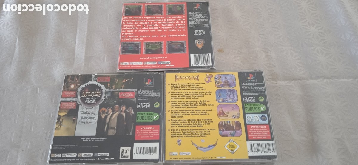 lote 3 juegos psx ps1 2 completos y uno sin man - Compra venta en  todocoleccion