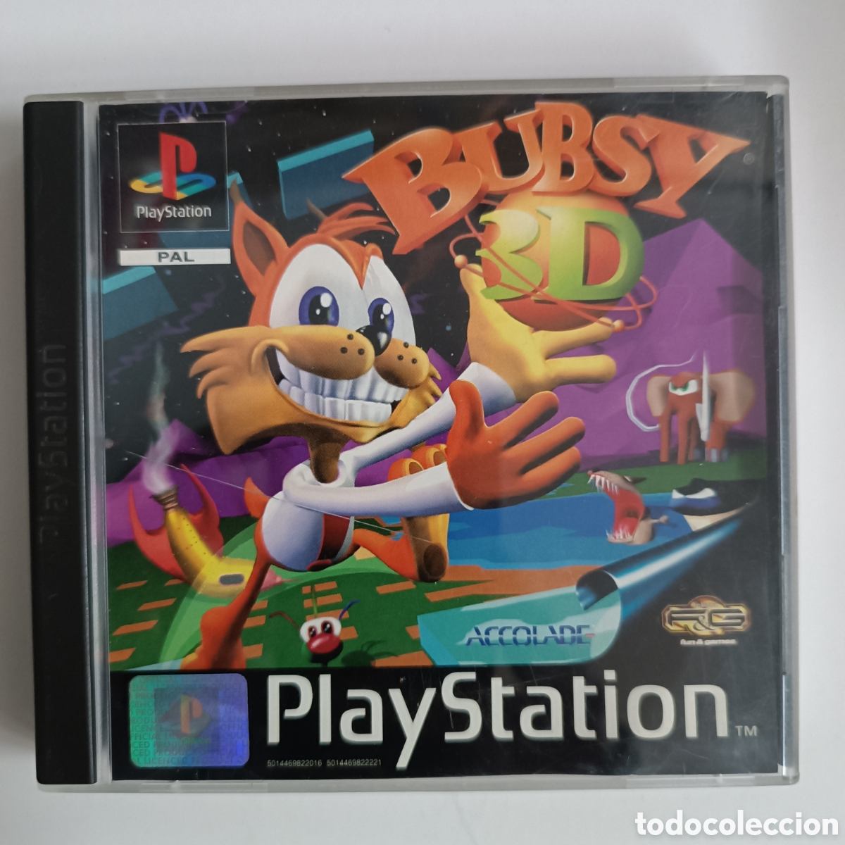 Videojuegos y consolas: Bubsy 3D PS1 - Foto 1