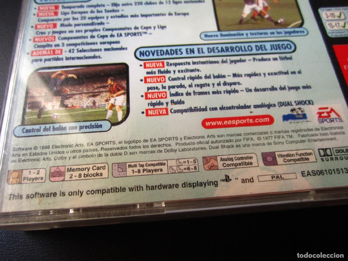 Videojuegos y consolas: Fifa 99 (Sony PlayStation 1) (PS1) - Foto 11
