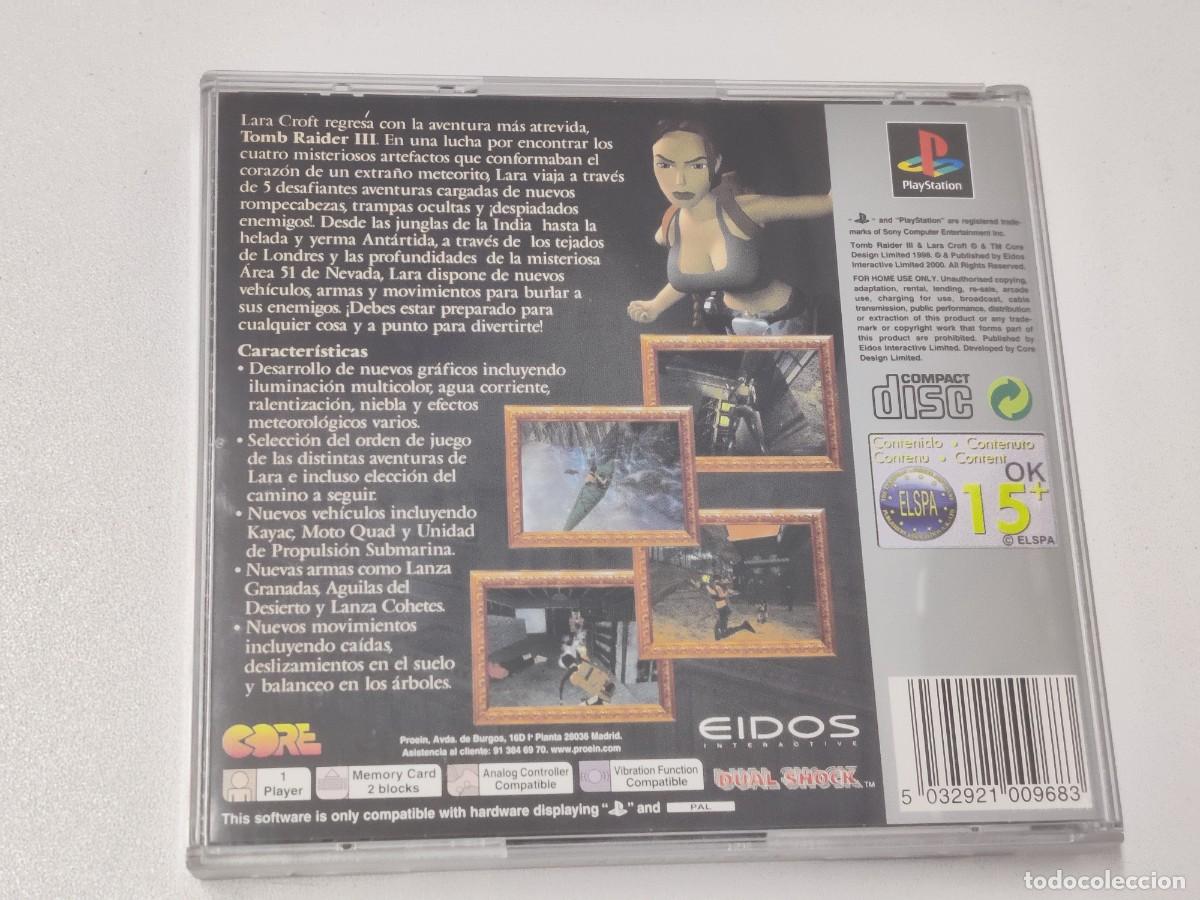 Videojuegos y consolas: TOMB RAIDER III - Foto 2