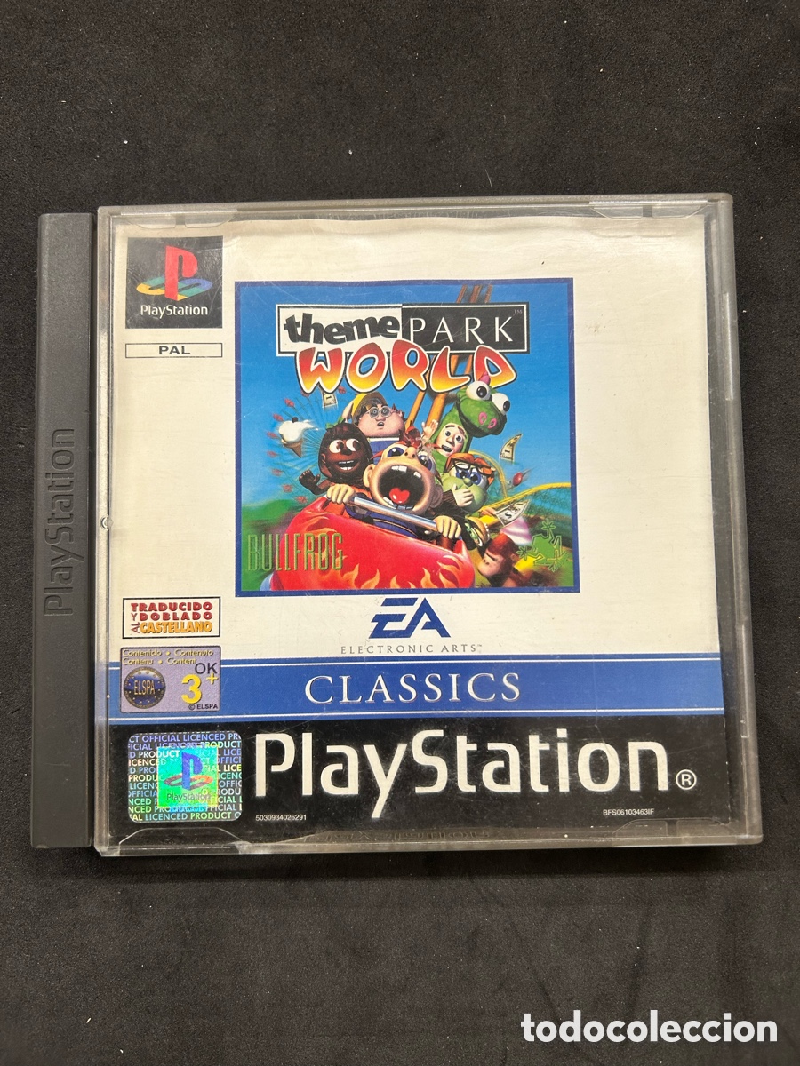 Videojuegos y consolas: PS1 theme park World - Foto 1