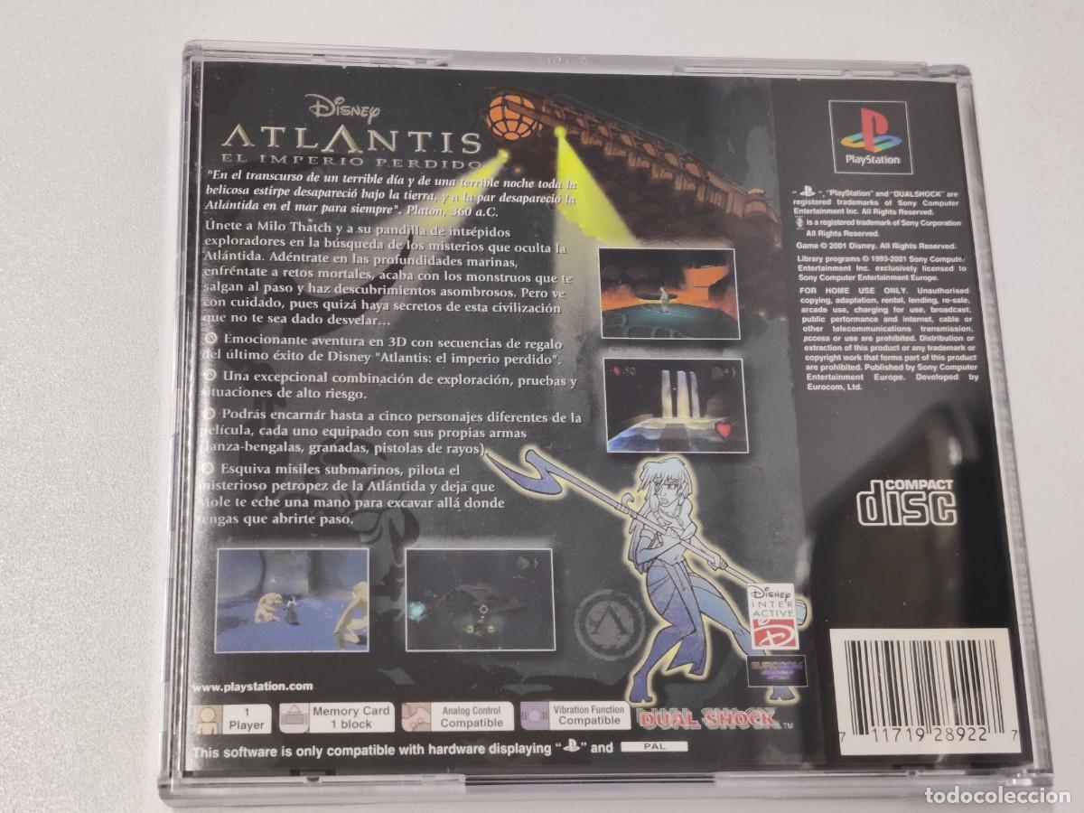Videojuegos y consolas: DISNEY ATLANTIS EL IMPERIO PERDIDO - Foto 3