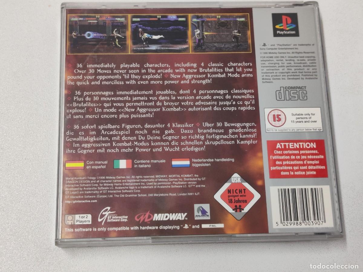 Videojuegos y consolas: MORTAL KOMBAT TRILOGY - Foto 2