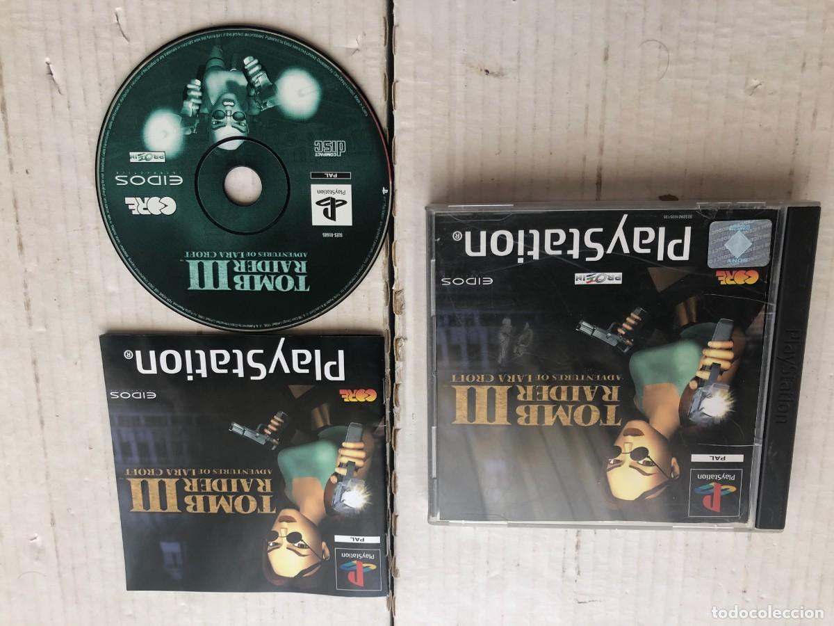 Sony PlayStation 1 - Tomb Raider - Custom - Set De Consola De Videojuegos Juegos Con Reprobox