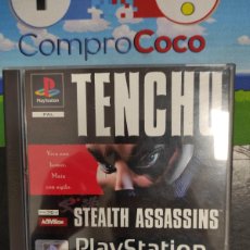 Videojuegos y Consolas: TENCHU STEALTH ASSASSINS - SONY PLAYSTATION 1 PLAY STATION PSX PS1 - PAL ESP COMPLETO