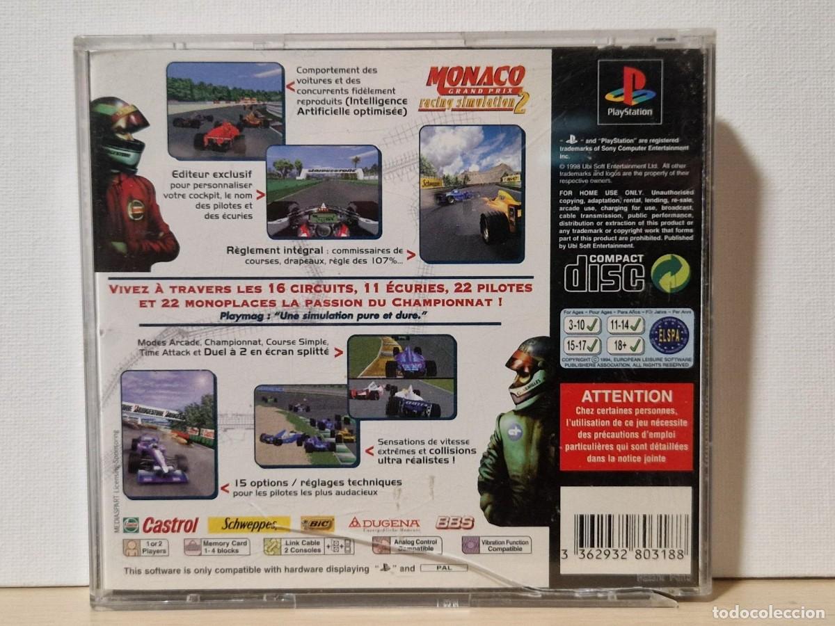 Videojuegos y consolas: Monaco Grand Prix Racing Simulation 2 [FRANCES] - Foto 2