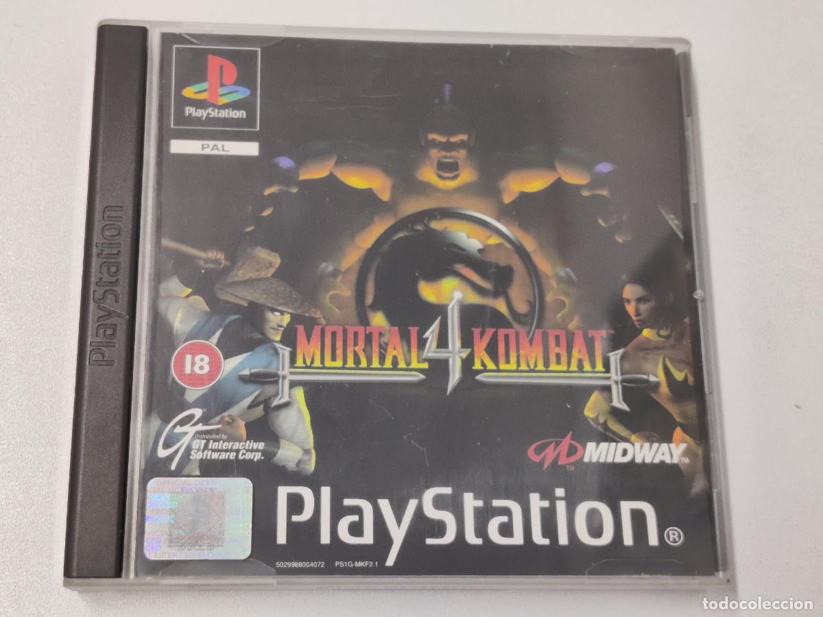 Videojuegos y consolas: MORTAL KOMBAT 4 PlayStation 1 - Foto 1