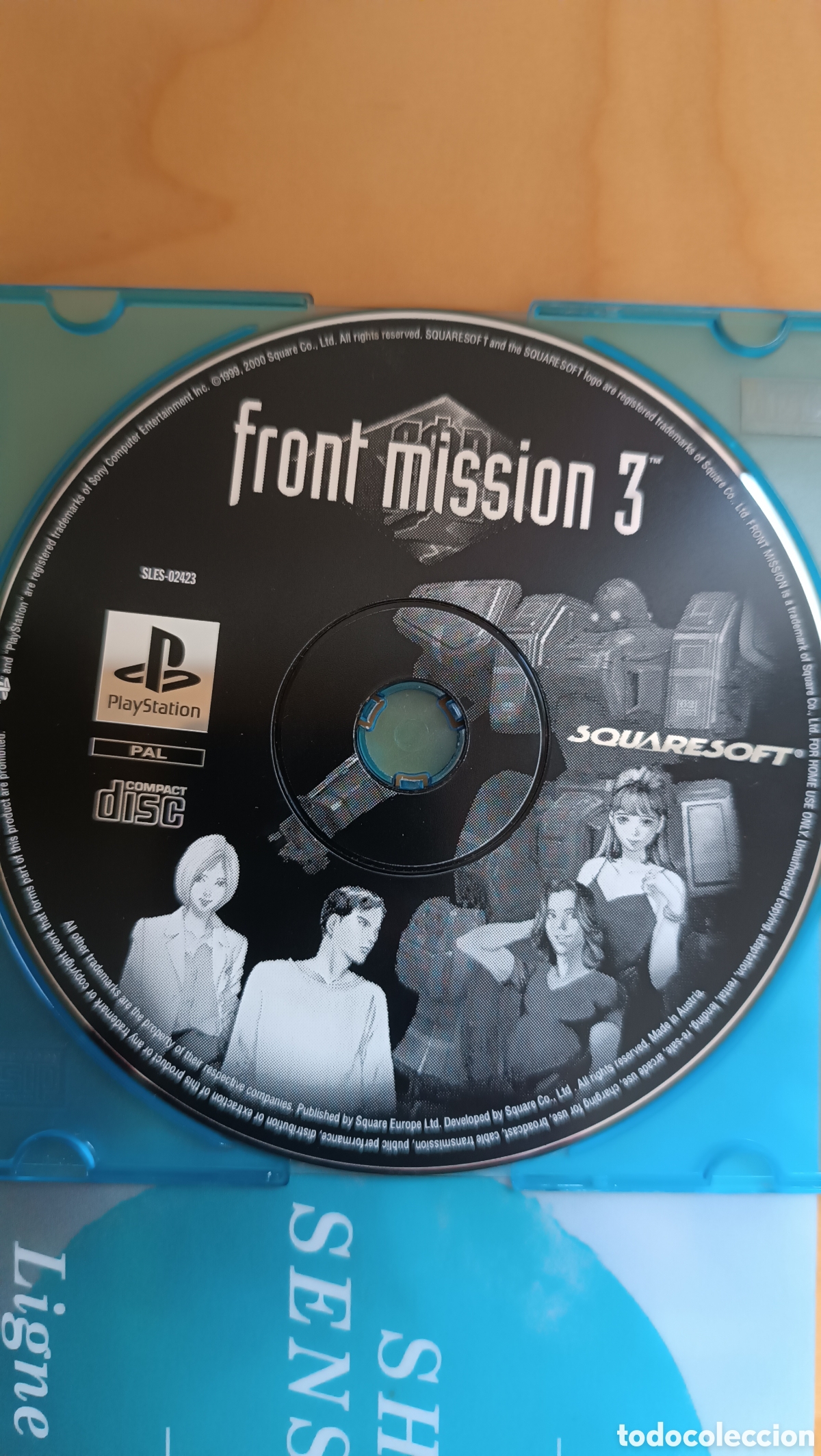 Videojuegos y consolas: CD juego front mission 3 ps1 - Foto 1