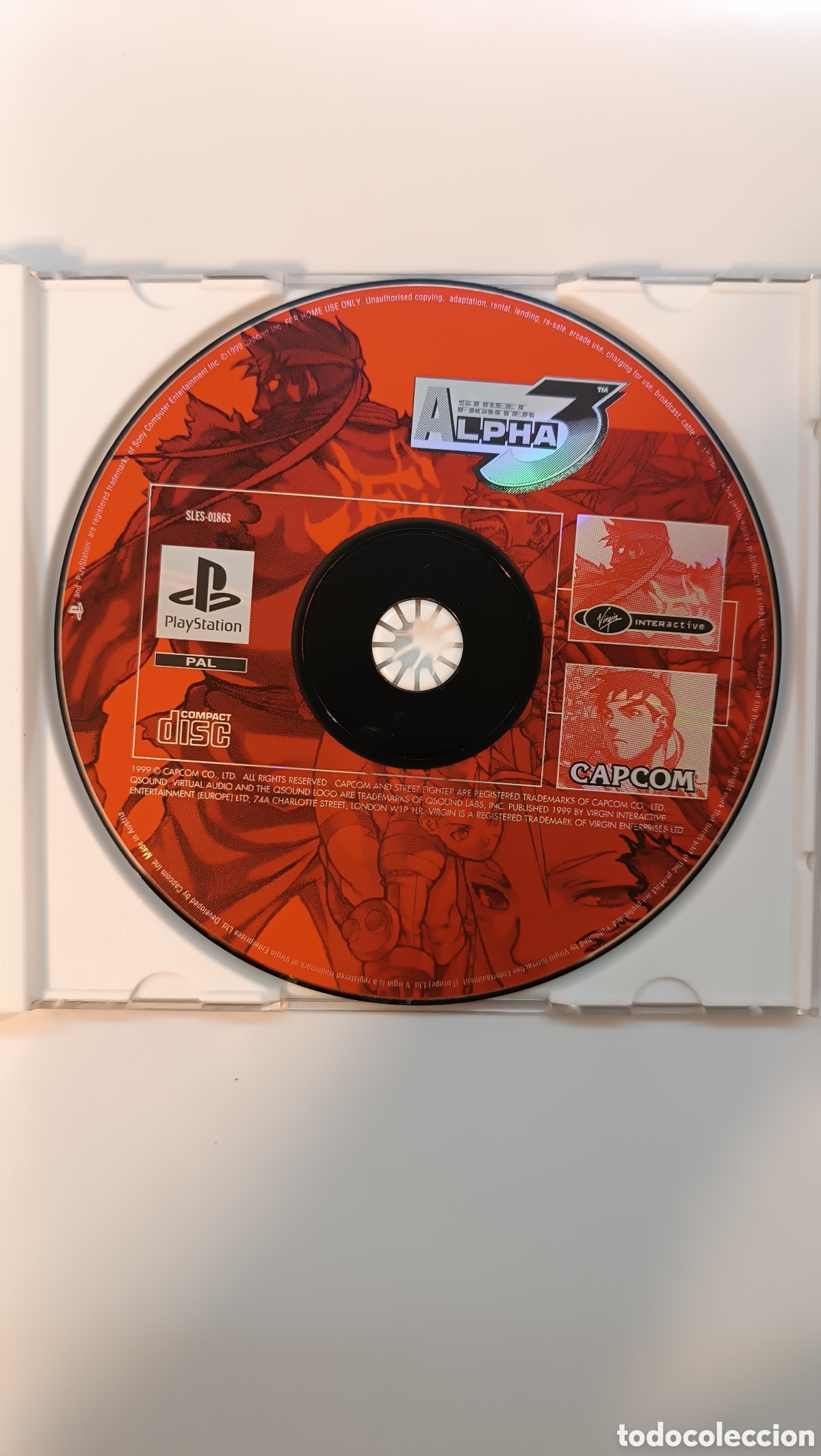 Videojuegos y consolas: CD Street fighter Alpha 3 - Foto 1