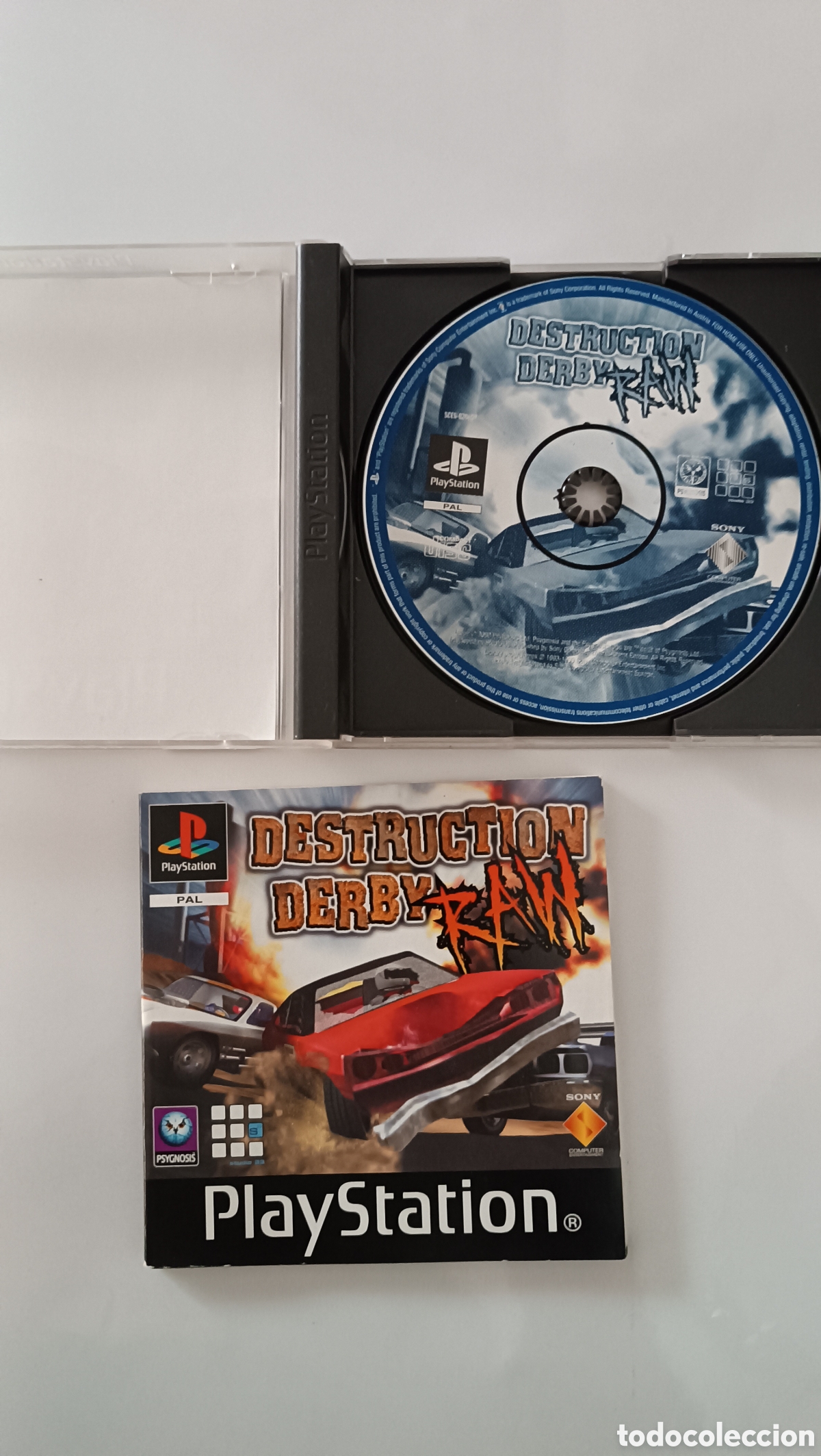 Videojuegos y consolas: Destruction Derby Raw ps1 - Foto 3