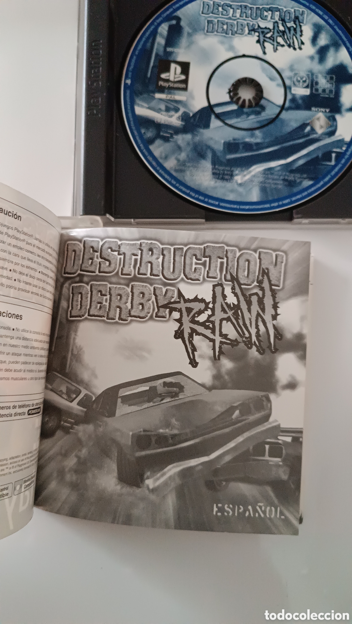 Videojuegos y consolas: Destruction Derby Raw ps1 - Foto 5