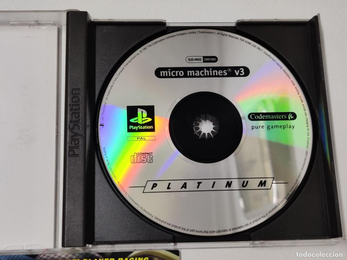 Videojuegos y consolas: MICRO MACHINES V3 . Playstation 1 - Foto 4