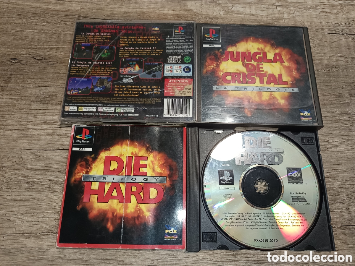 ps1 die hard trilogy (jungla de cristal trilogi - Compra venta en  todocoleccion